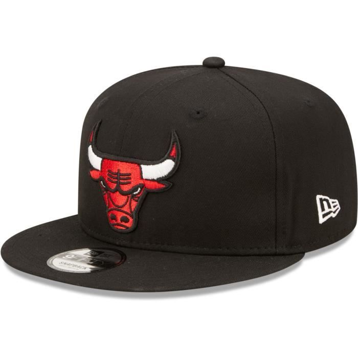 Casquette Snapback New Era 9Fifty - Chicago Bulls - Noir - Homme