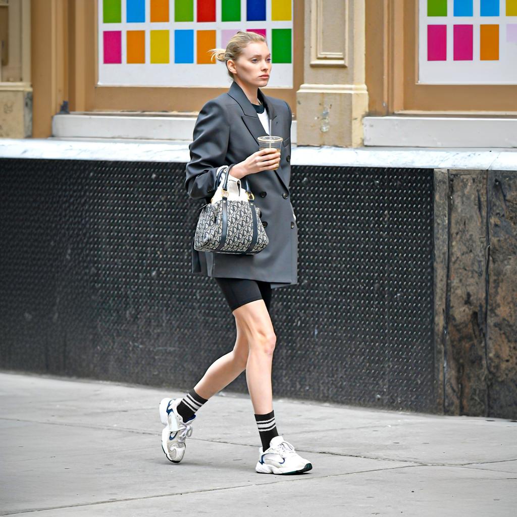 5a Of Retro Crew Socks For Women Comfortable And Soft Striped Calf Socks Socks Women Athletic