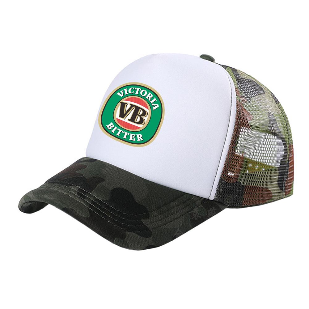 Кепки Тракерки Victoria Bitter Унисекс Крутые Бейсболки Летние Сетчатые Snapback Кепки