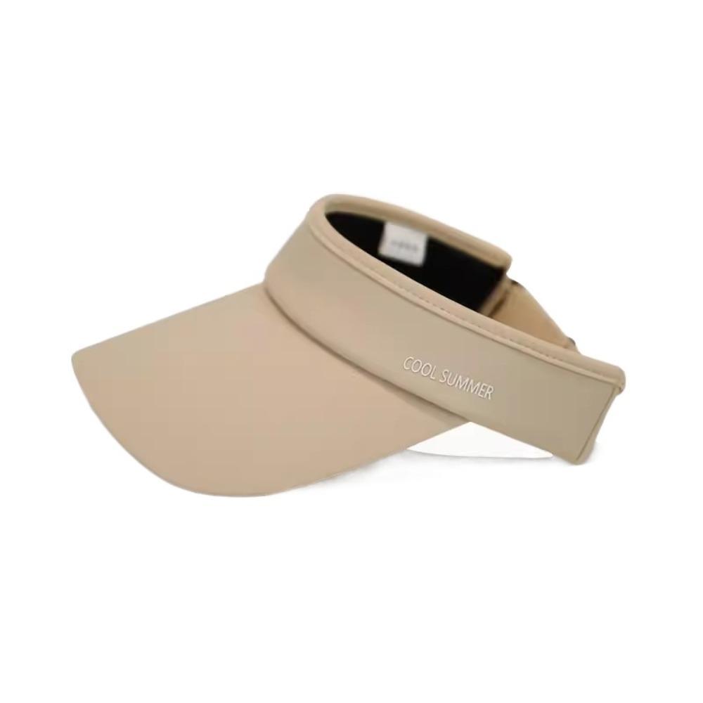 UV Protection Summer Sports Sun Hat Adjustable Empty Top Hat Fashion Sunscreen Visor Cap Girl
