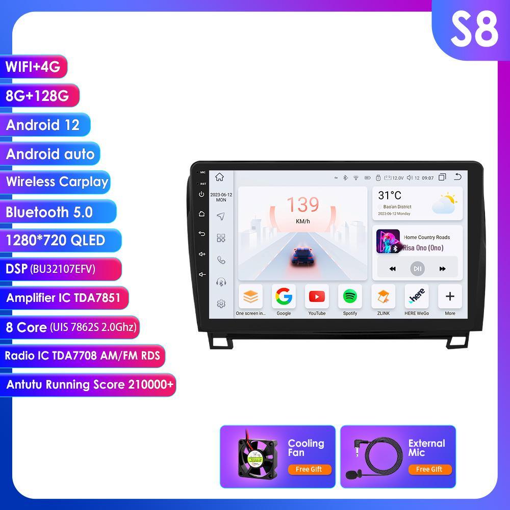 Toyota Tundra (08-17) Android Smart Car Navigation & Bluetooth Integration