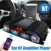1600W 12V Car BT HiFi Stereo BT-998 Card Reader USB With FM Radio USB Flash Auto Drive 4 Channel Amplifier Remote Control Tools
