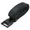 E-Value One-Touch Cargo Tie-Down Belt, Buckle Type, 2m Long, 25mm Wide, Black, PT-252(BK)