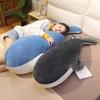 Cartoon Whale & Shark Plush Toy - Soft Doll Sleeping Pillow