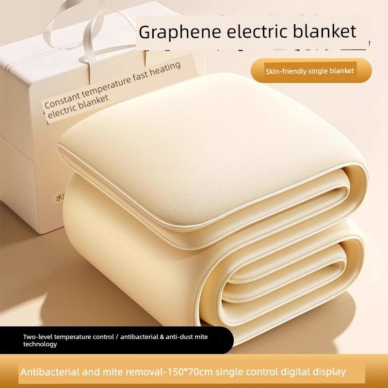 2026 New Model Electric Blanket Single/Double Electric Mattress with Dual Temperature Control Graphene Dormitory Home Genuine