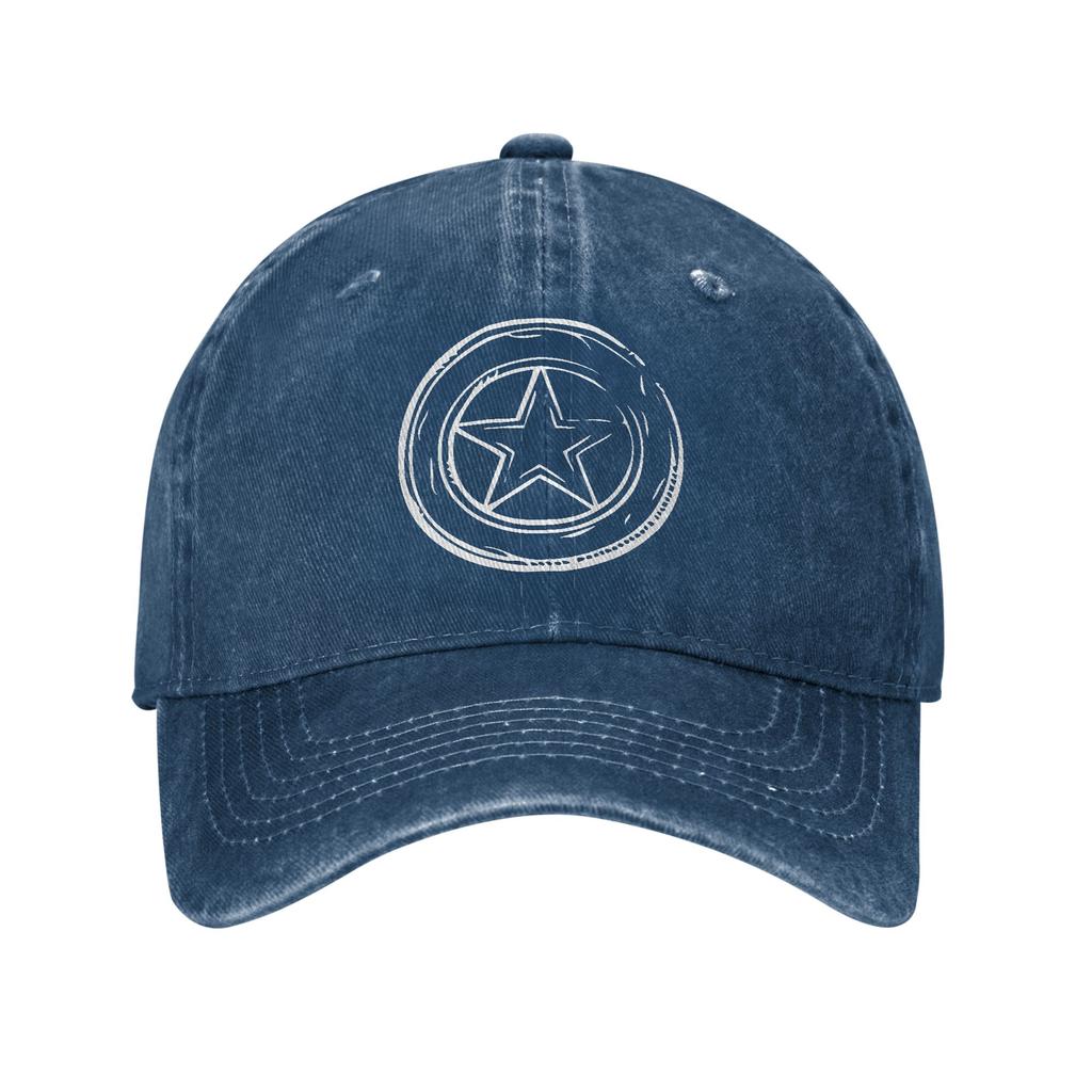 Star America Baseball Cap Unisex Hats Women Visor Protection Snapback captain america Caps