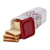 Bread Toast Storage Box with Airtight Lid Freshness Bread Storage Container Multifunctional Bread Loaf Dispenser Plastic Sandwich Bread Keeper