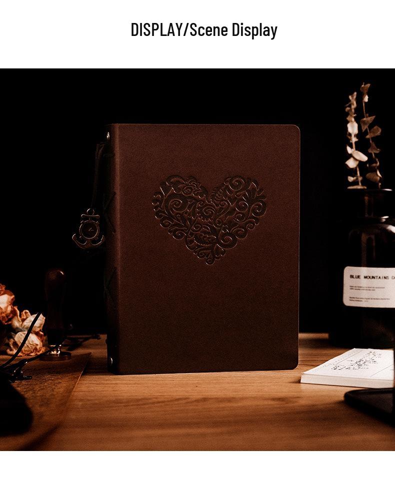 Handmade DIY Polaroid Scrapbook Photo Album for Children's Memories & ID Photos