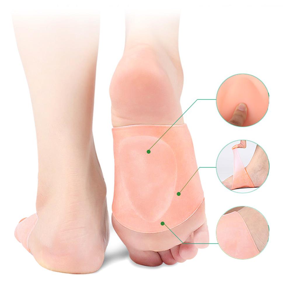 Скрытая стелька, бандажная стелька для свода стопы, опорная подушечка для плоской стопы, плоскостопие