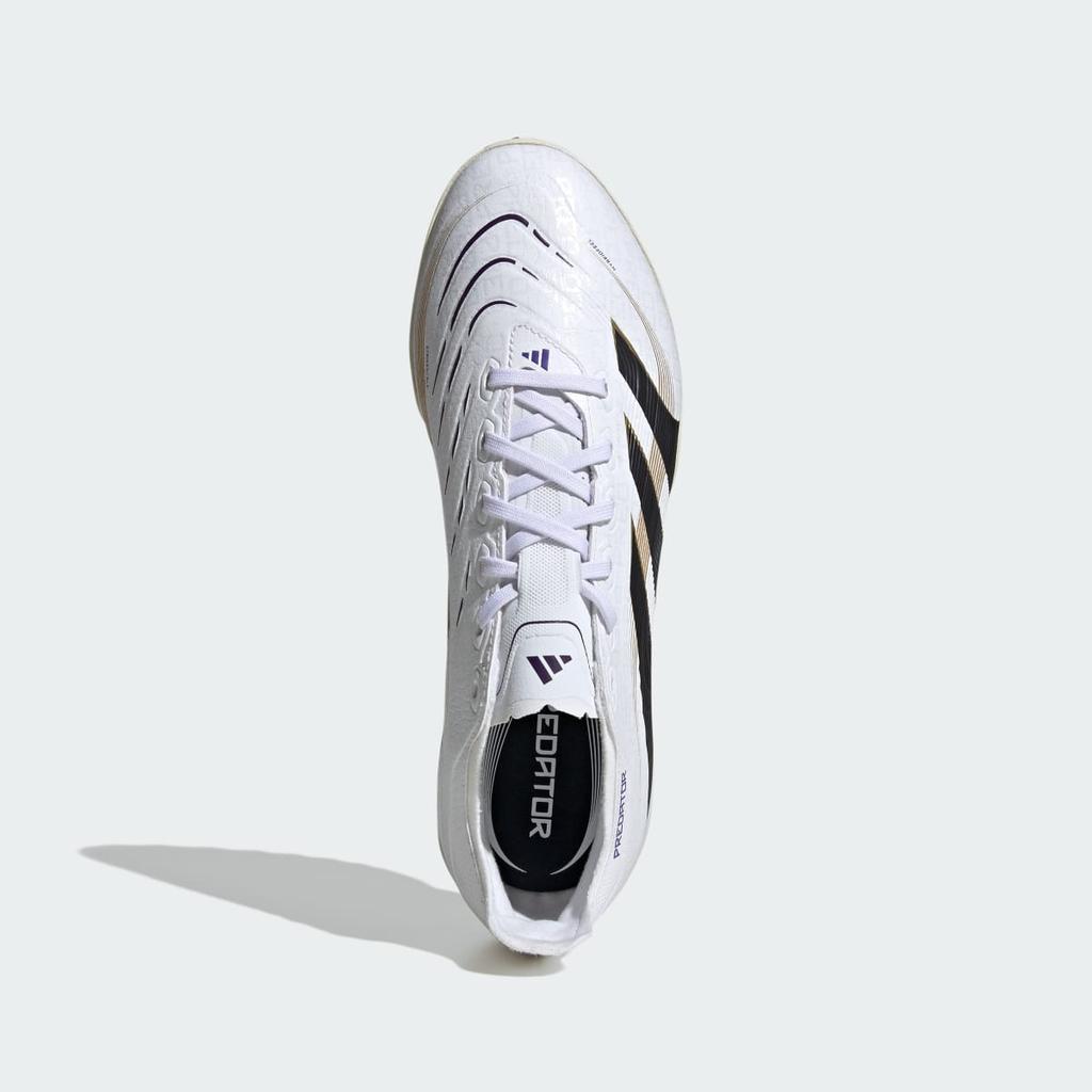 adidas Predator League TF JI1134 Unisex Performance Sports Shoes Cloud White / Core Black / Gold Metallic