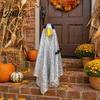 Durable Lawn Goose Outfit Halloween Ghost Costume, Porch for Outdoor Spooky Statue Decor, Holiday Garden Clothing, Funny Yard Ornament Theme Accessory