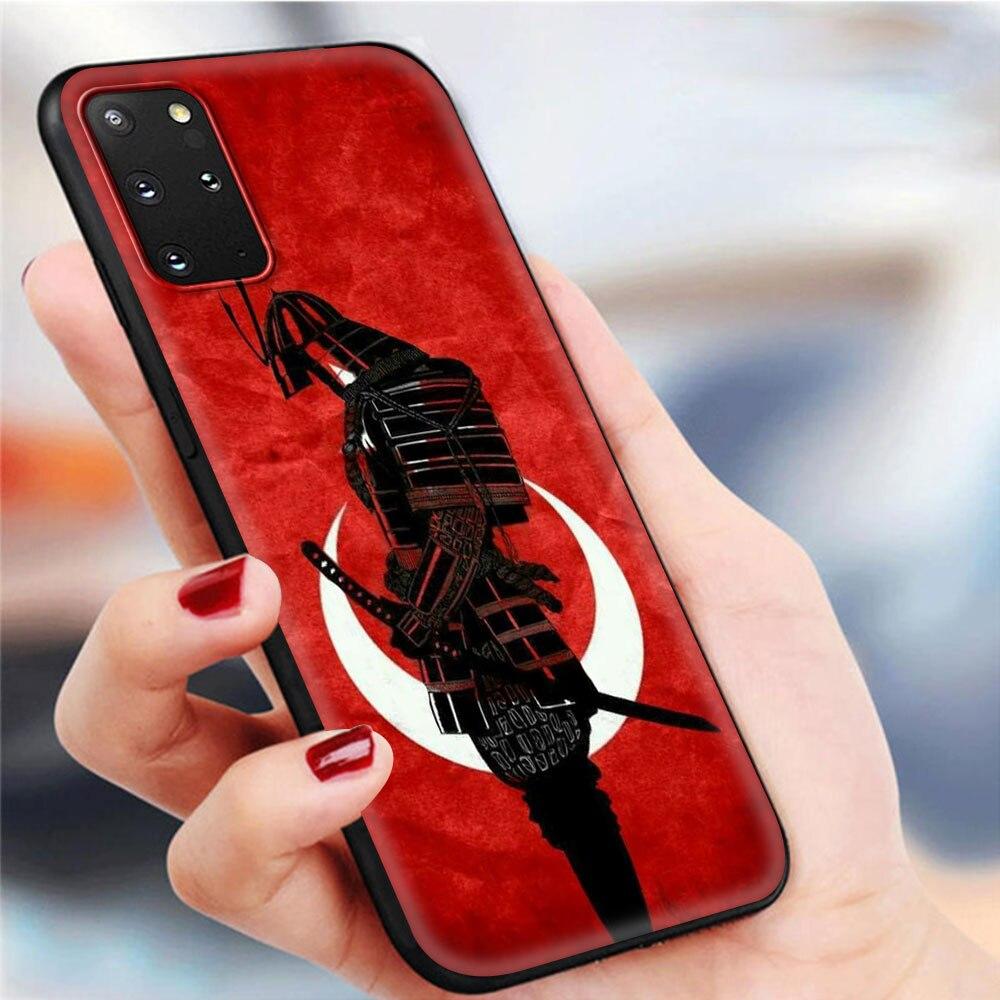 Чехол для телефона Japan The samurai Ninja для Samsung Galaxy S20 FE S21 Ultra S20 S10 S9 Plus S10E S8 из мягкого силикона TPU