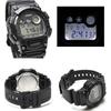 Casio Цифровые часы с будильником по вибрации CASIO W735H-1A Детские часы (Учащиеся начальной/средней школы, Мужские) с секундомером, водонепроницаемый, вибрационный будильник,