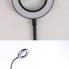 LED Desk Lamp with Eye Protection and Magnifying Glass – Perfect for Study, Beauty, Tattoo, and Selfie Lighting