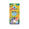 Набор мини-бутылочек краски Crayola, 18 цветов, с кисточкой. Легко смывается водой. 540125. Оригинальный продукт.