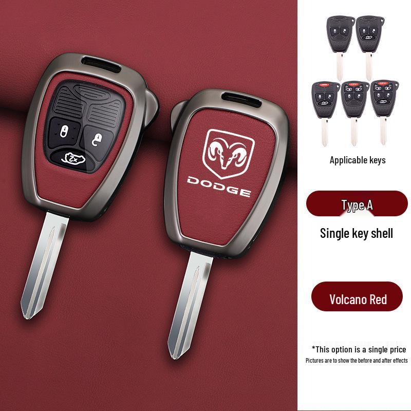 Крышка для прямого ключа Dodge - Металлическая оболочка Ku Bird, Винтажный пульт, Полный комплект с пряжкой для мужчин/женщин