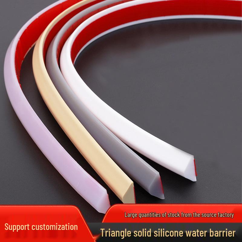 Самоклеящаяся полоса-барьер для воды в душе для разделения сухой и влажной зон и гидроизоляции
