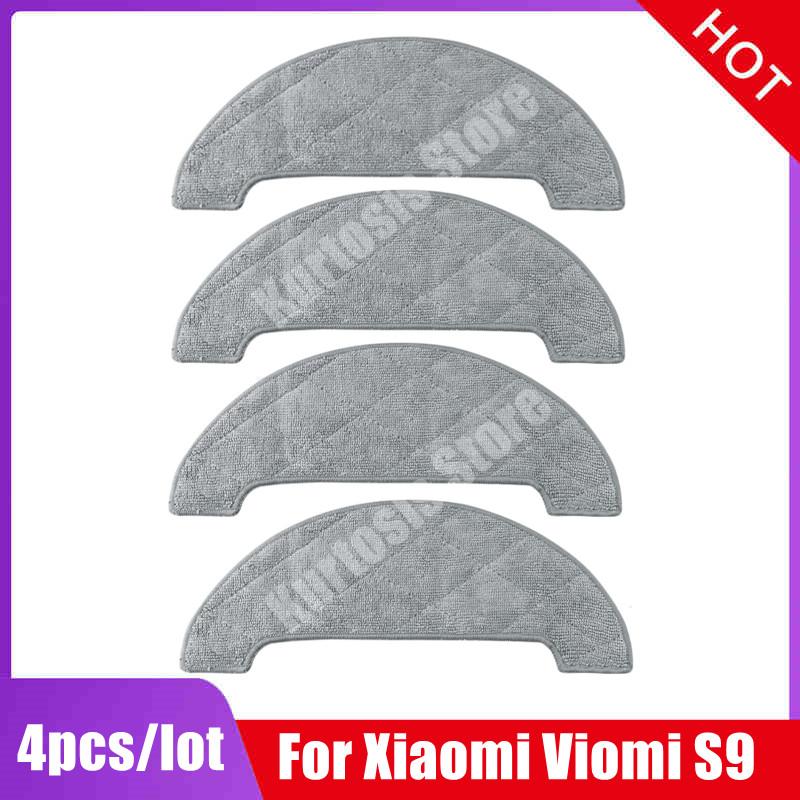 Washable Mops Cloths Rags Replaceblment Accessories For Xiaomi VIOMI S9 Robot Vacuum Cleaner Spare Parts Moping Cloth