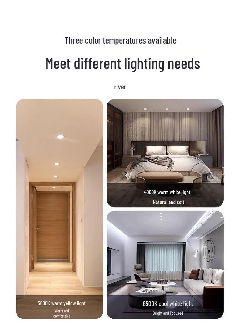 Philips DN200 Mingxin Ultra-Thin LED Recessed Ceiling Downlight for Living Room