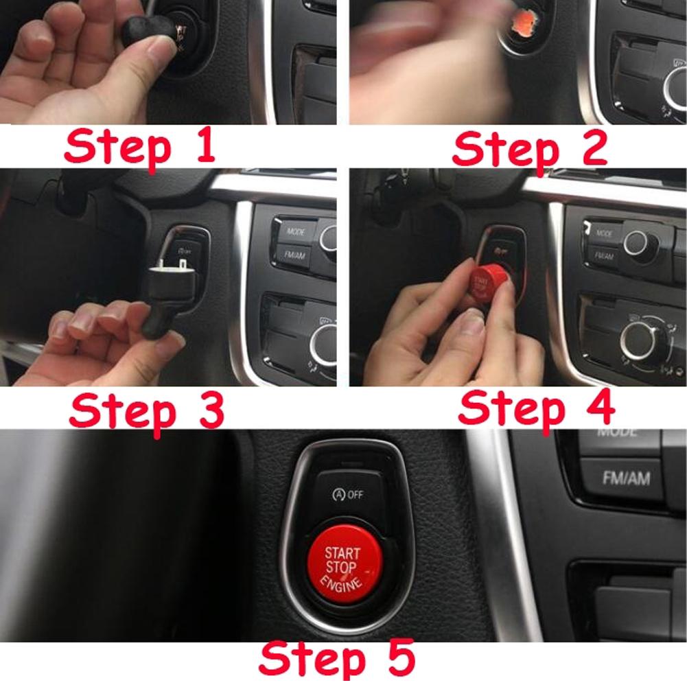 Кнопка запуска двигателя, кнопка запуска двигателя, крышка для BMW F, шасси F20 F30 F34 F10 F48 F52 F15 F16 F25 F26 с