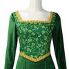Shrek Princess Fiona Cosplay Costume Princess Fiona Green Long Dress Cosplay Costume