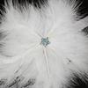 Wedding Home Party Hanging Feather Star Bauble Christmas Decoration Christmas Pendant Feather Wing