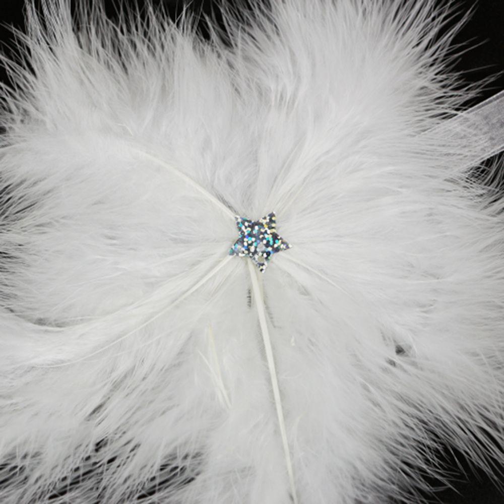 Wedding Home Party Hanging Feather Star Bauble Christmas Decoration Christmas Pendant Feather Wing