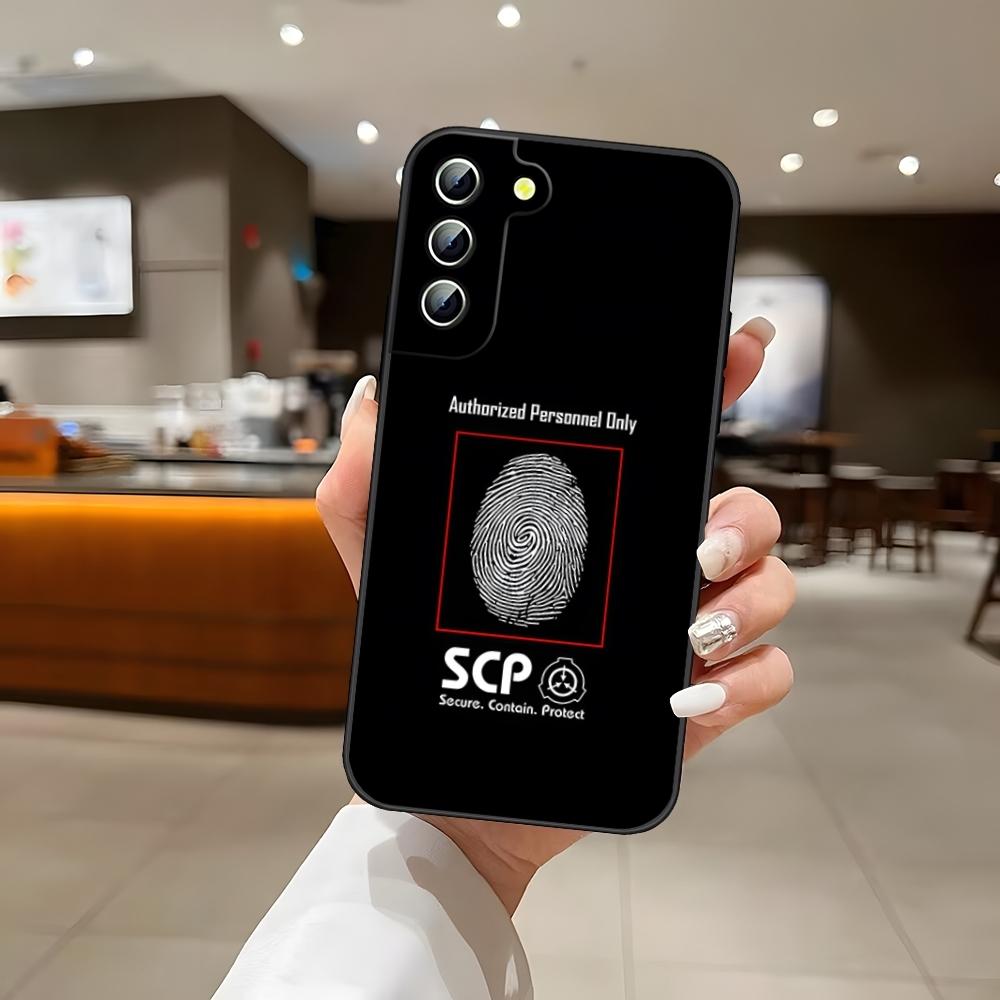 SCP S-Специальный защитный чехол для телефона Samsung S24 Ultra S22 S23 S25 S20 Fe S21 Plus A54 A34 A16 A53 Задняя крышка