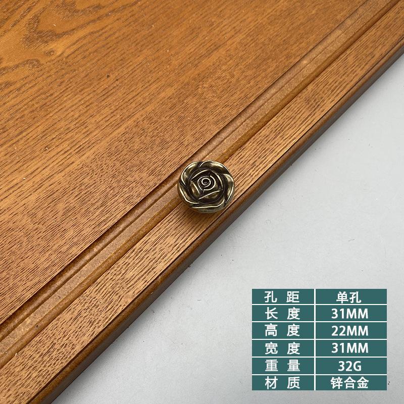 Декоративные мебельные ручки в виде розы, цветочные ручки, ручки для дверей шкафов, ручки для ящиков цвета слоновой кости, мебельные ручки для комода, шкафа