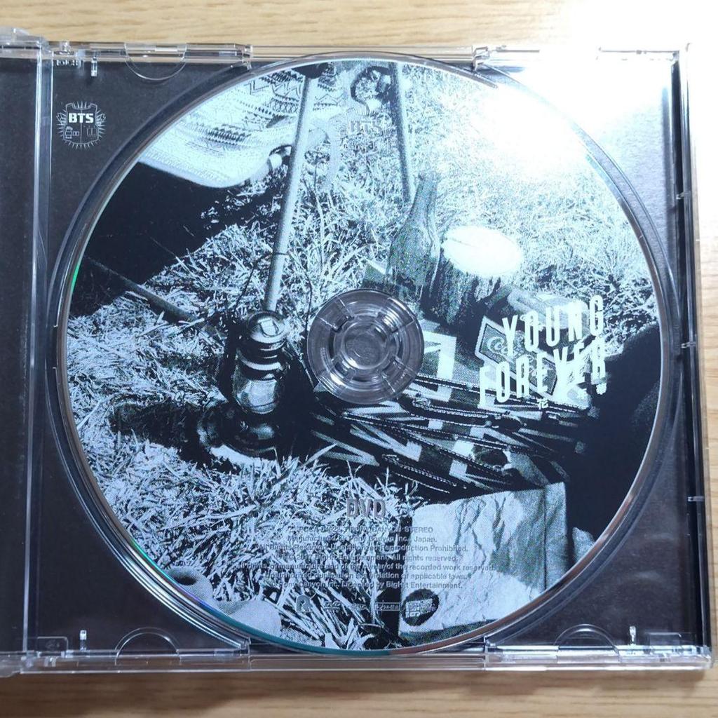 [ИСПОЛЬЗОВАННЫЙ] BTS Hanasho Nenka Young Forever японская версия CD+DVD
