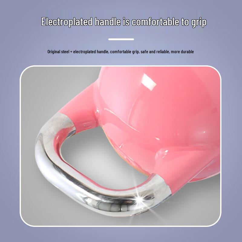 Yueletu Cast Iron Kettlebell Set with Rack