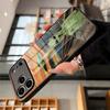 Смешной Космический НЛО Инопланетная Штука Чехол Для Телефона Для IPhone 17 Air 16 E Pro Max 15 14 13 Mini 12 Pro 11 Max Plus Черная Стеклянная Крышка