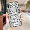 Чехол для телефона с принтом под змеиную кожу Для iPhone 17 16 15 14 13 11 12 Pro Max mini 16 Plus 16e 17 Air Защитная крышка