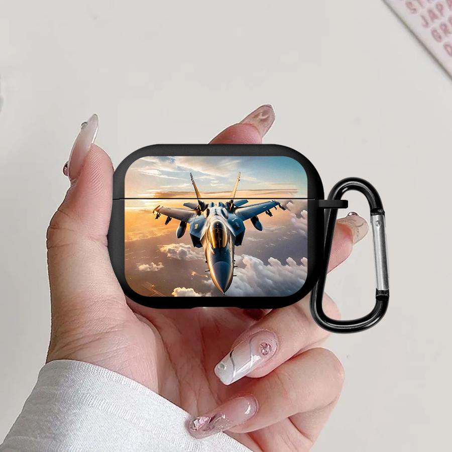 Чехол для наушников Чехол-крышка Для Airpods 1 3 Pro2 4 Pro3 Pro 2 Истребитель
