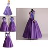 Elegant Adult Rapunzel Fancy Women Dress Cosplay Costume For Halloween Parties