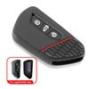 Для VW Golf 8 Mk8 GTI GTD R ID3 ID4 2020 Украшение Силиконовый чехол для автомобильного ключа Держатель для брелока Крышка Отделка Автомобильные аксессуары