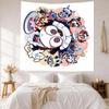 Digital Circus Wall Decor Tapestry Art For Pet Memorial Birthdaywedding Party Backdrop Family Gift