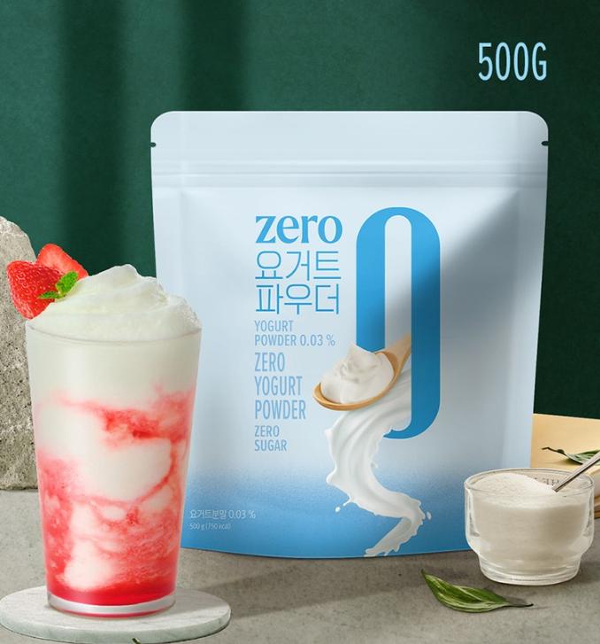 NatureTea ZERO Sugar-Free Yogurt Powder 500g for Beverages & Baking