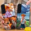 Вечное Лето Алиса Стеклянный Чехол для Мобильного Телефона для Samsung Galaxy A56 55 54 53 52 51 36 35 34 23 16 15 5G Цветная Крышка
