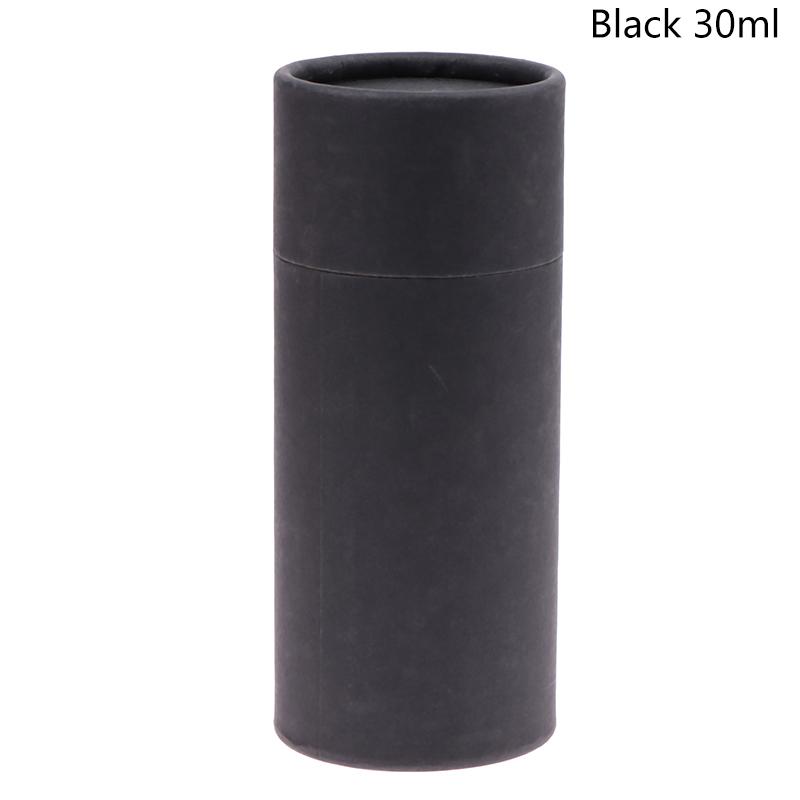 Круглая картонная подарочная коробка Упаковка для флаконов косметических эфирных масел Упаковка для помады Упаковка для духов Коробки из крафт-бумаги