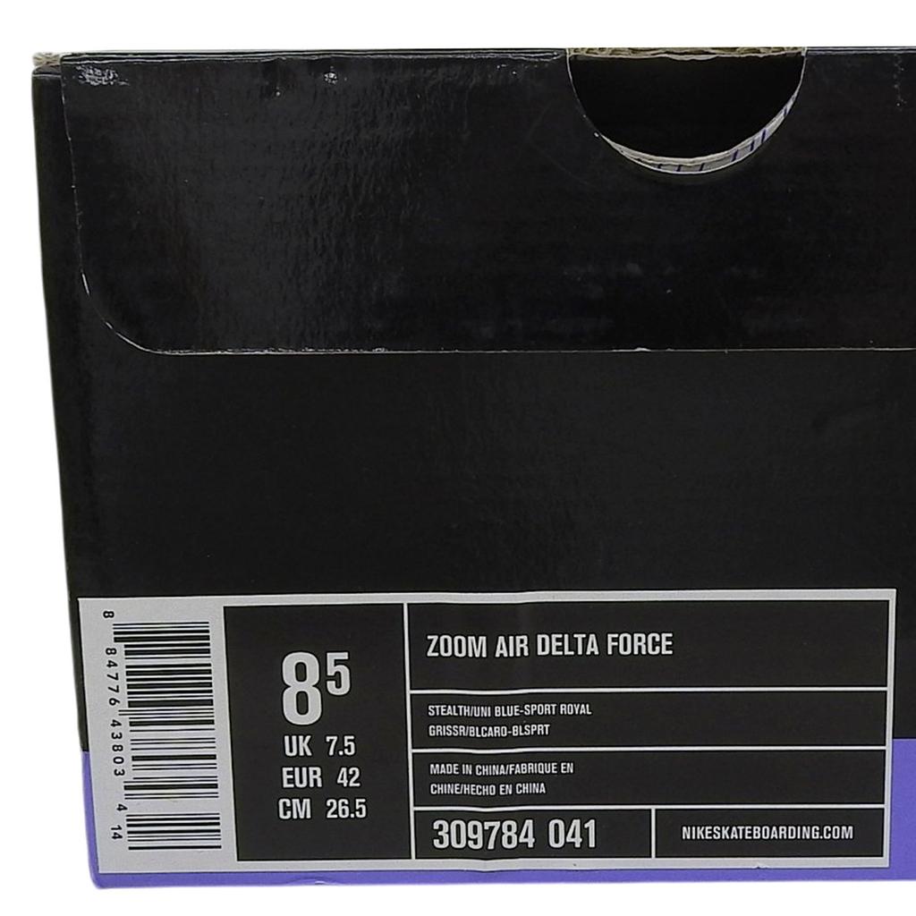 Pristine NIKE Low cut sneakers Zoom Air Delta Force bluer mens 26.5 309784-041 Used