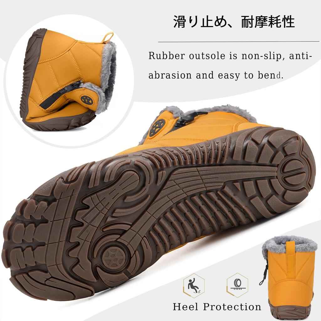ZUSERIS Снежные ботинки для мужчин и Снежные ботинки для холодной погоды Зимние Снежные Хлопковые Ботинки из Овчины для Женщин, Обувь, Ботинки, Ботинки, Ботинки, Обувь, Теплые, на Флисовой Подкладке,