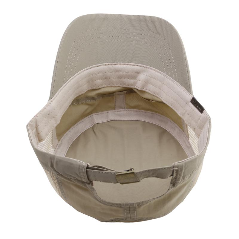 Быстросохнущая кепка, летняя сетчатая пористая плоская верхняя часть, защита от солнца и солнцезащитная кепка с утиным язычком, простые универсальные повседневные шляпы