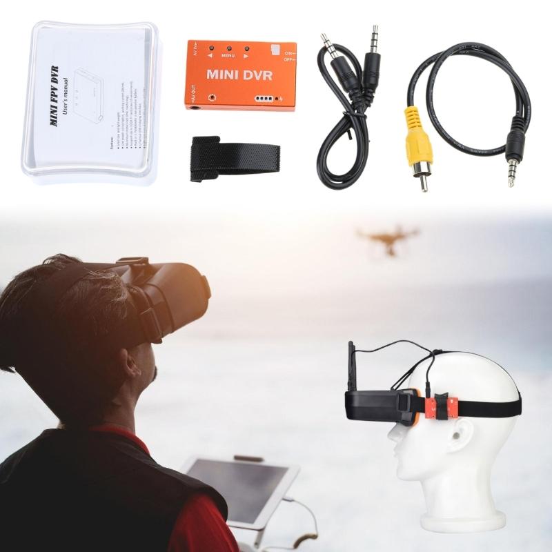 Мини FPV DVR Модуль Поддержка FPV Рекордеров для FPV Дронов для Моделей с Дистанционным Управлением Гоночный Автомобиль Моделирующие Аксессуары
