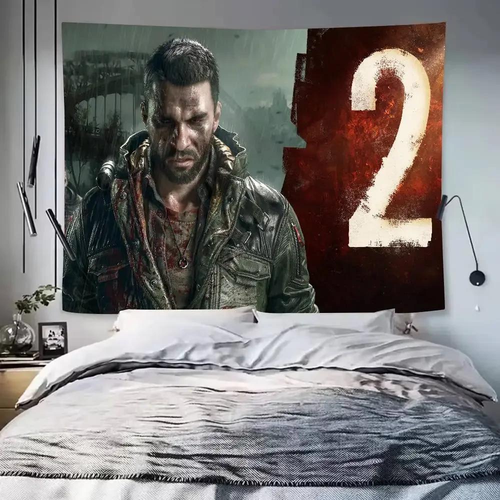 Модная Игра Крутая Dying Light Зверь Гобелен Популярное Украшение Комнаты Настенный Гобелен Арт-Комната Декор Дома Настенное Искусство Декор