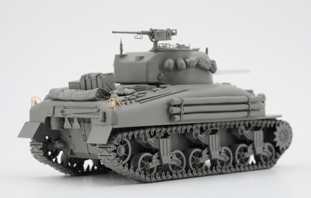 Модель американского среднего танка M4A1 Sherman, пластиковая модель, комплект для сборки BT047 1/35, промежуточный этап (танк)
