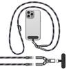 SIKAI 240 В USB-C Кабель-шнурок для зарядки Наплечный ремешок для телефона Быстрая зарядка Data Cord Совместим с телефонами Type-C для путешествий