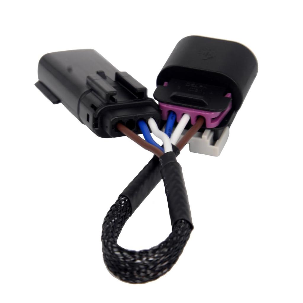 2Pcs HID To LED Headlight Conversion Harness Headlamp Wiring Connector Adapter Converter Kit Compatible With Morimoto XB For Ford F-150 2009 2010