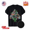 Men'S Automotive Christmas Tree Graphic T-Shirt Mechanic Tools Design Inspired