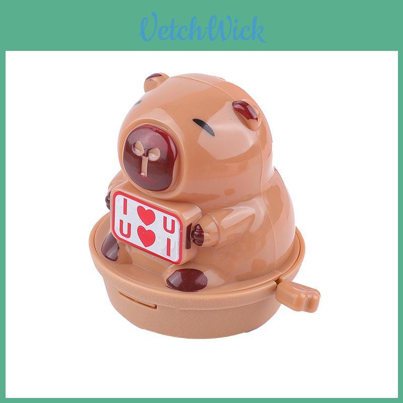 Капибара Заводная Магнитная Игрушка с Машинкой-Каталкой для Игры Малыша и Развития Мозга